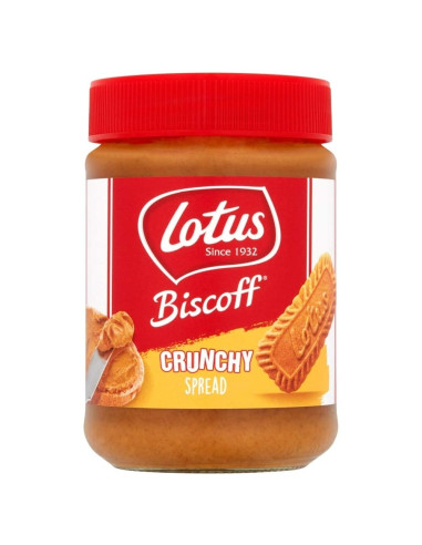 Άλειμμα Μπισκότου Lotus Biscoff Spread Crunchy (380g)